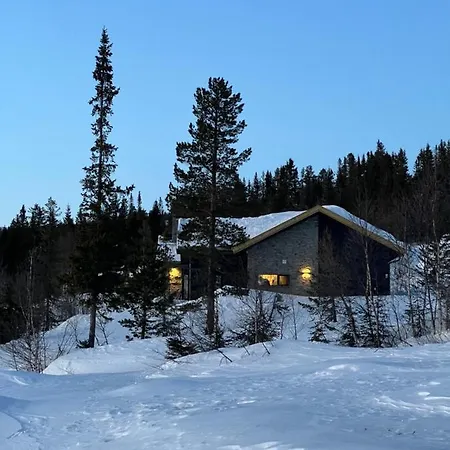 Brand New Cabin On The Sunny Side Of Gaustatoppen With A Beautiful View Tuddal Exterior photo