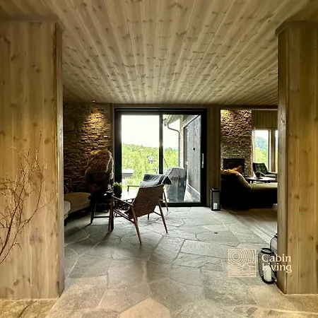 Brand New Cabin On The Sunny Side Of Gaustatoppen With A Beautiful View Tuddal Exterior photo