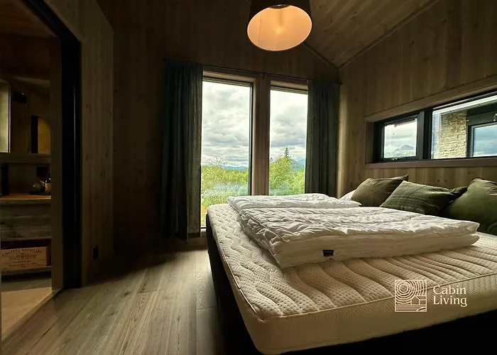 Brand New Cabin On The Sunny Side Of Gaustatoppen With A Beautiful View