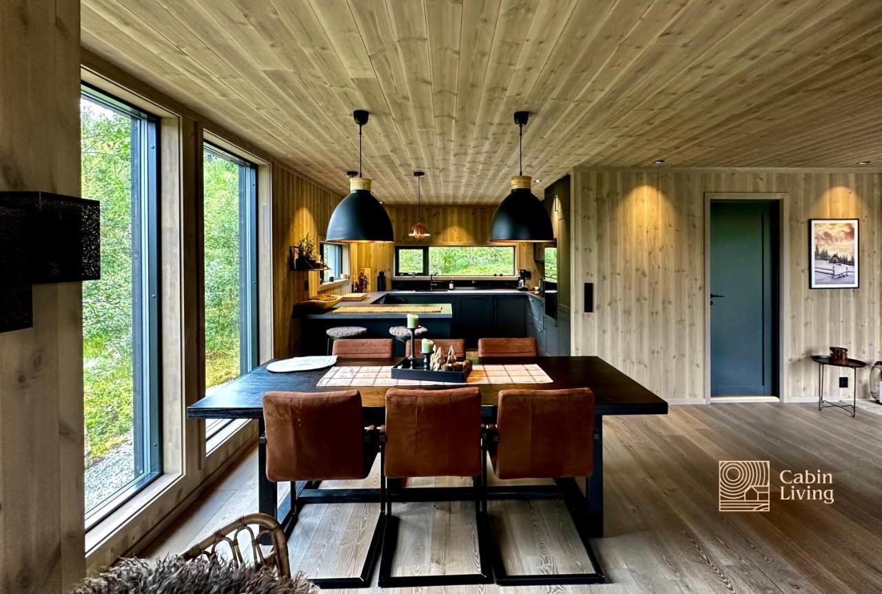 Brand New Cabin On The Sunny Side Of Gaustatoppen With A Beautiful View