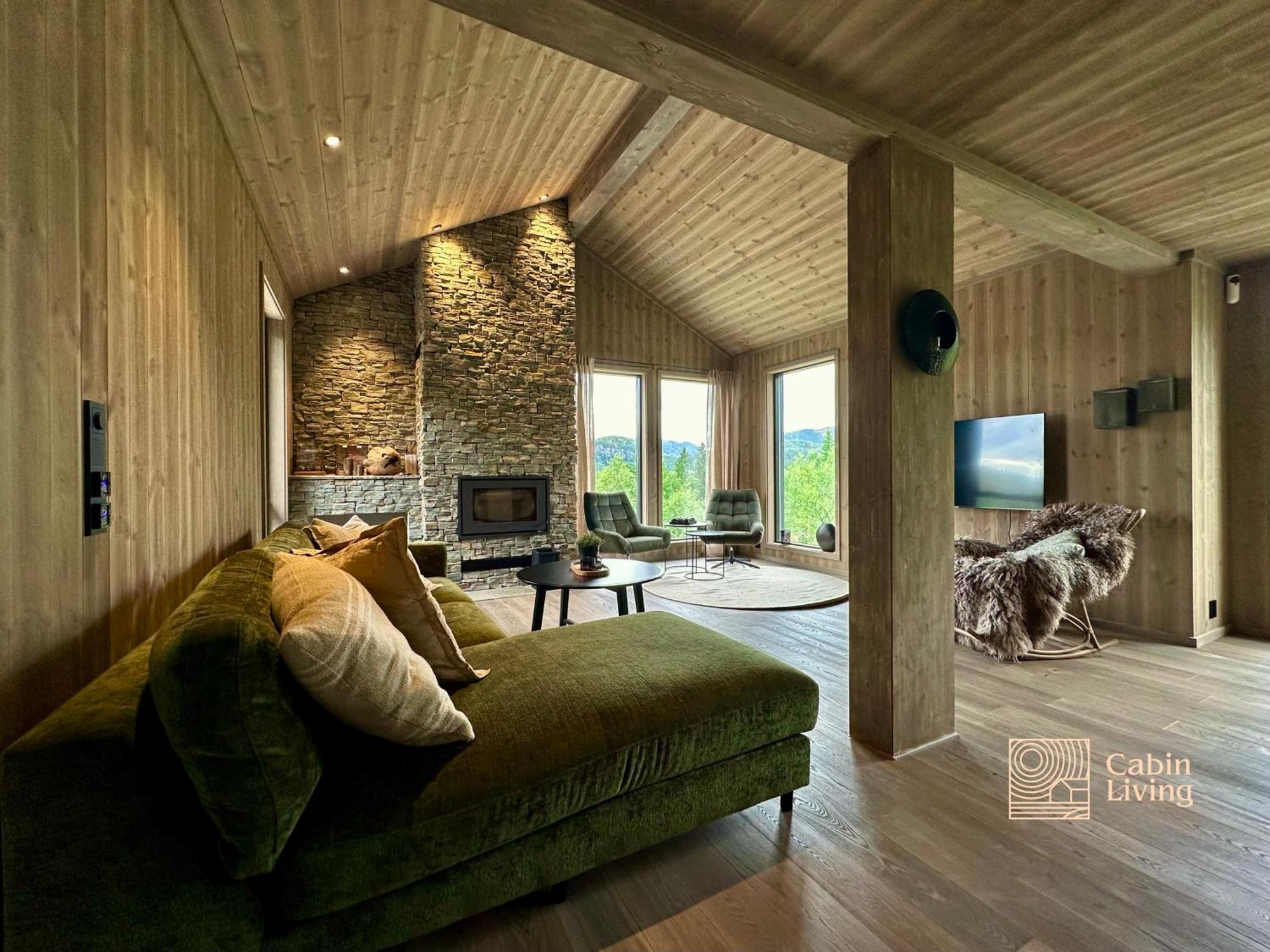 Brand New Cabin On The Sunny Side Of Gaustatoppen With A Beautiful View Tuddal