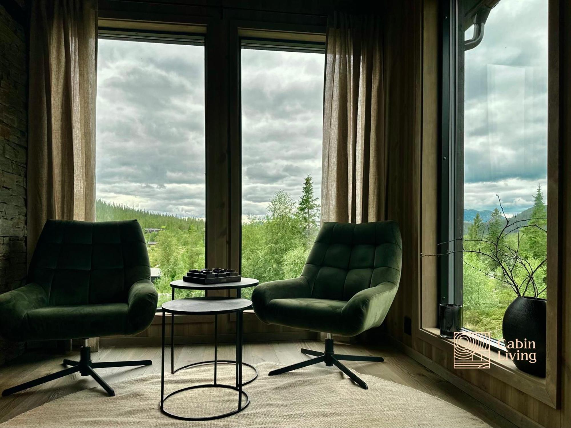 Brand New Cabin On The Sunny Side Of Gaustatoppen With A Beautiful View