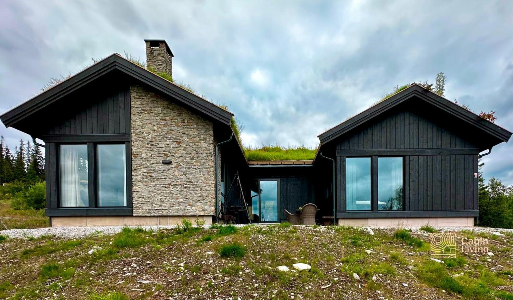 Ferienhaus Brand New Cabin On The Sunny Side Of Gaustatoppen With A Beautiful View Tuddal