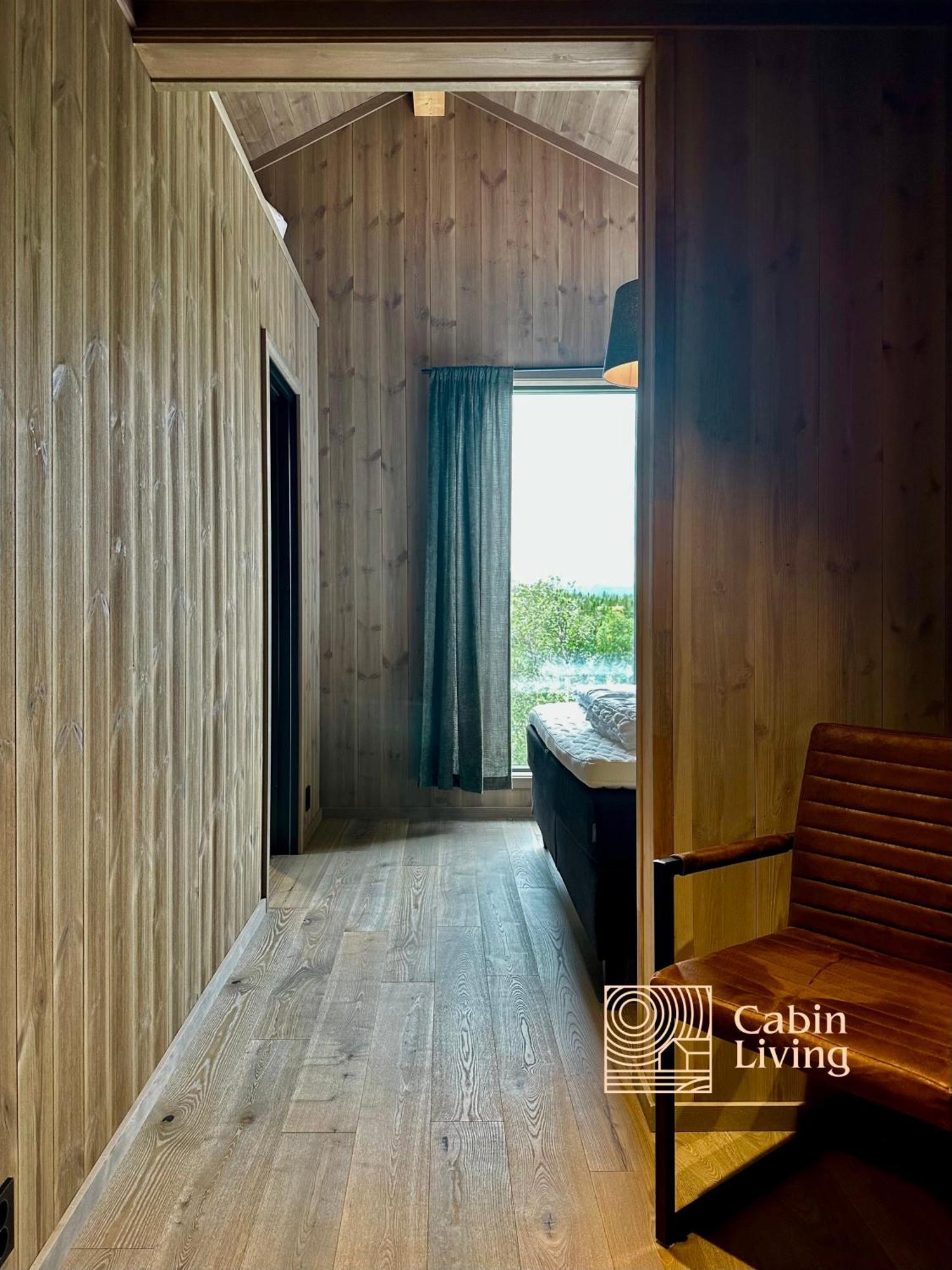 Дом отдыха Brand New Cabin On The Sunny Side Of Gaustatoppen With A Beautiful View